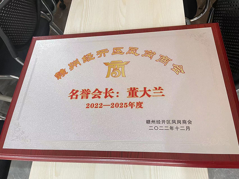 贛州經開區鳳崗商會名譽會長董大蘭 